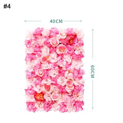 China wedding artificial flower for wall decoration/wedding wall wholesale/flower wall backdrop for sale