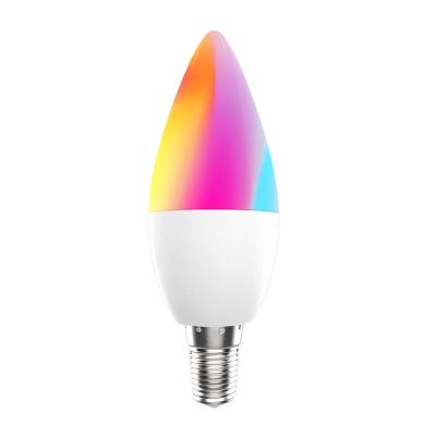 China Residential Smart WiFi Led RGB Smart Bulb Compatible with Alexa and Google Home Color Changing (No Hub Required) RGBCW 5W for sale