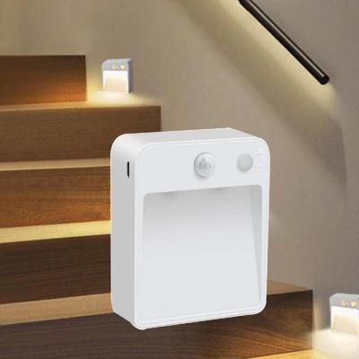 China Modern PIR Motion Sensor Always On LED Night Light for Bedroom Stairs Kitchen Lighting for sale