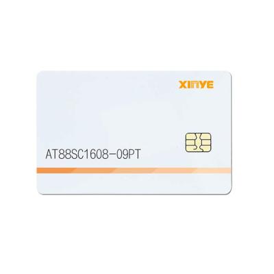 China Waterproof / waterproof contact ic smart card pvc smart rfid card blank rfid card for sale