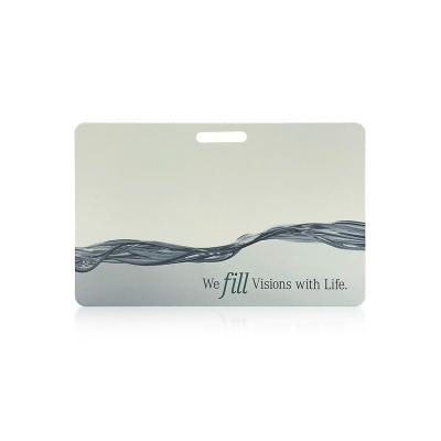 China Custom printed 13.56mhz rfid card waterproof / waterproof rfid contactless card for sale