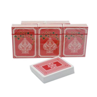 China 2021 Hot Sale PVC Plastic Gambling Card RFID Poker RFID Plastic Custom Paper Playing Cards for sale