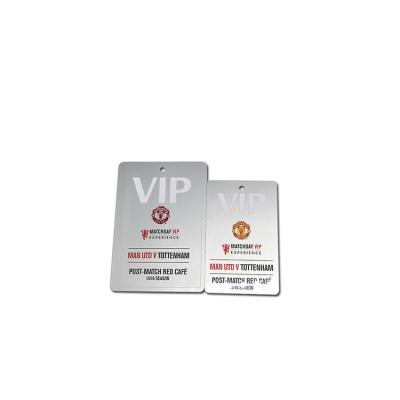 China PVC PET ABS Custom Size CMYK Printing PVC VIP Gift Loyalty Membership Card Plastic Card PVC With Punch Hole for sale