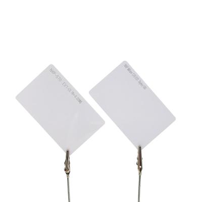 China Waterproof / White PVC Card 860-960MHz UHF RFID Waterproof Blank Card H 3(9662) Custom Printable Chip for sale