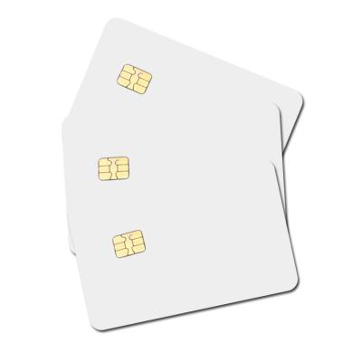 China Waterproof / Waterproof RFID Contact IC Cards 4442 Chip Blank PVC Smart Card for sale