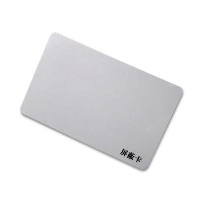 China Waterproof / Waterproof Smart Card Factory High Frequency RFID Blocking NFC Card Blocker For Credit Bank Card Protection for sale