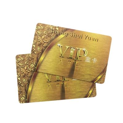 China RFID Smart Card Factory Price Customized Design PVC Silver Smart Cards Plastic Glossy Finish VIP/Business/Membership Cards for sale