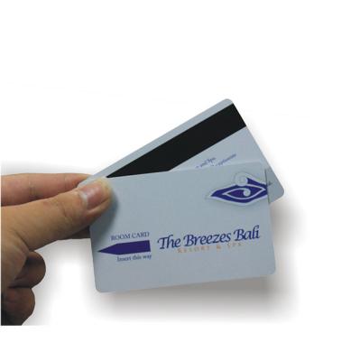 China Magnetic Plastic PVC CR80 30mil Hi-Co Loyalty Card for sale