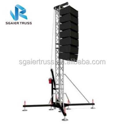 China High Line Row Tower Truss Portable / No Rust 6m Structure for sale