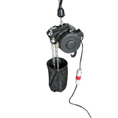 China Portable/no rust 1ton 2ton 220V /380v electric stage swing chain hoist for stage truss for sale