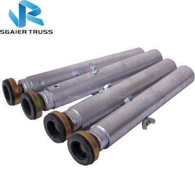 China Portable / Non-portable Adjustable Aluminum Rust Stage Leg Folding Riser Leg / Frame Stage Leg for sale