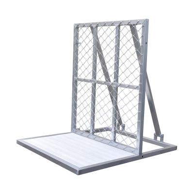 China Portable / No Rust Aluminum Barrier Hot Playground Barriers Stage Mojo Barrier for sale