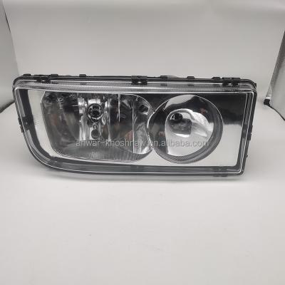 China Plastic lens & iron plate High Quality Head Lamp Oem 9408200261  9408200161 for MB Axor Truck Body Parts Head Light for sale