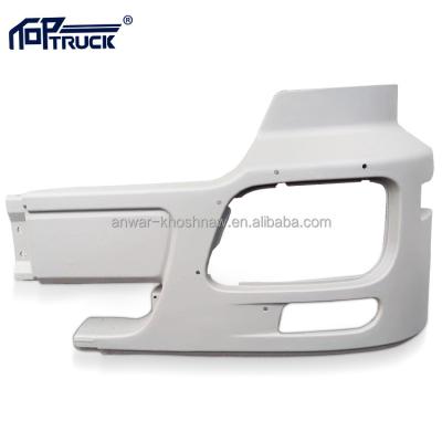 China European truck body parts corner bumper with fog lamp hole 9438800770 9438800670 for Mercedes Benz truck parts 9438800770 9438800670 for sale