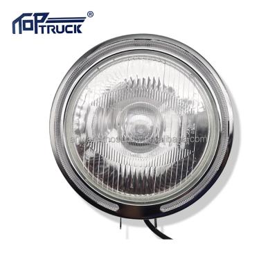 China IRON AND GLASS round Fog Lights  12v 24v  work light 9 inch led truck driving light  HALOGEN LAMP fog lamps  for truck for sale