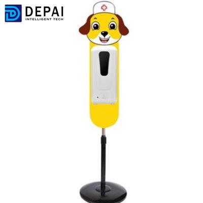 China Foam Soap Dispenser 1000ml Floor Standing Hands Wash Station Soap Dispenser For Adult Children for sale