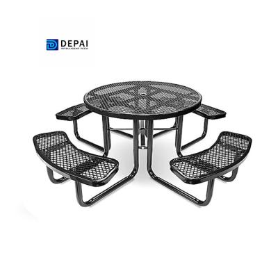 China Modern Good Prices Outdoor Camping Picnic Tables Cheap Steel Picnic Table For Sale for sale