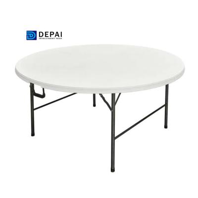 China Table Top Made From High Impact Polyethylene Stable Structure High Quality HDPE Plastic Table Folding Camping Tables for sale