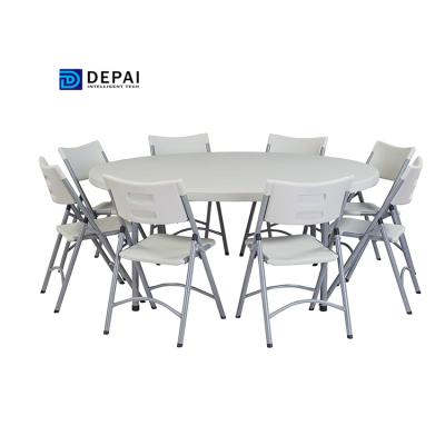 China Table Top Made From High Impact Polyethylene Hot Selling HDPE Tables Portable Durable Table Sets With Floor Price for sale