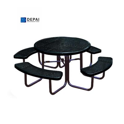 China Customized Durable Color Floor Table For Picnic Picnic Wine Table Portable Steel Picnic Tables On Sale for sale