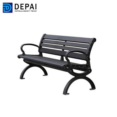 China 2021 Modern Best Popular Outdoor Furniture Benches Garden Park Bench Steel Benches for sale