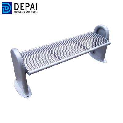 China Modern Best Selling Products Custom Design Outdoor Steel Garden Bench for sale