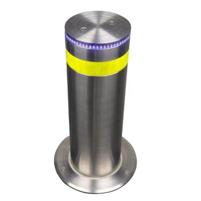 China Depai 2020 Hot Selling Security Low Traffic Barrier Parking Bollard Solar Light Prices for sale