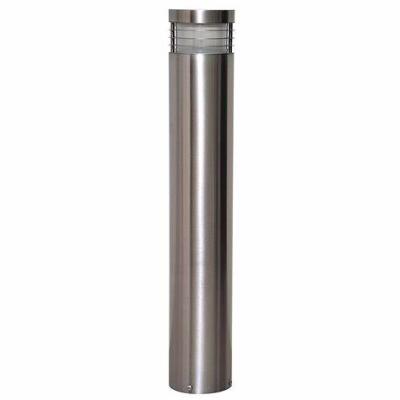 China 304/304L/316L Stainless Steel IP67 Outdoor Waterproof Solar Garden Bollard Light For Pathway Security for sale