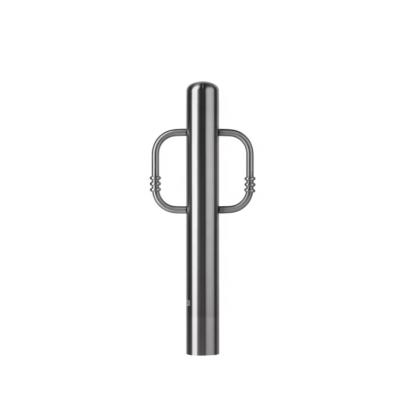 China 304/ 304L/316/316L Stainless Steel Carbon Steel Factory Direct Sales Carbon Steel Outdoor Bike Parking Bollards for sale