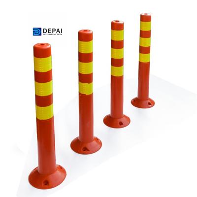 China Roadway Safety Warning Bollard Traffic Drafter Flexible Post Cones Posts With Attractive Price for sale