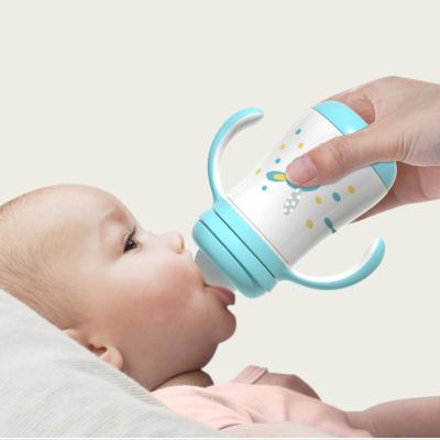 China BPA free BH 2020 new type winter baby stainless steel sippy vacuum bottle, OEM manufact stainless steel feeding bottle for sale