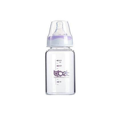 China BH Baby Glass Products All Types Supplier OEM Milk Bottle Feeding Bottles For Babies Neck Glass Standard Material for sale