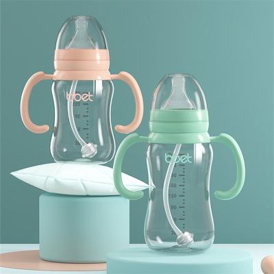 China Feeding Tool BPA Free PP Plastic Baby Bottle 160ml 240ml for sale