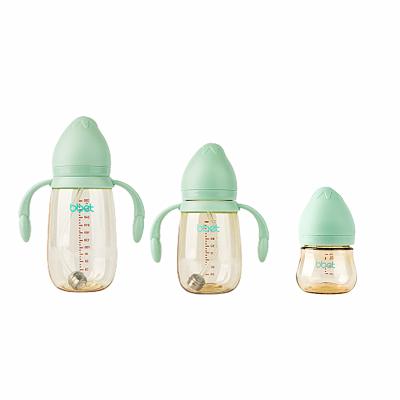 China 3oz 8oz 10oz PPSU Milk Bottles Strawberry Shape Feeding Bottle Eco-Friendly Infant Formula Feeding Bottle Wholesale for sale