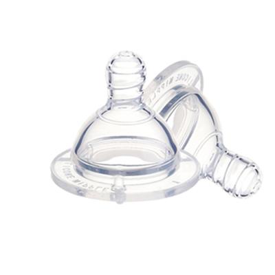 China BPA Silicone Nipple Free Wide Nipple Teat Infant Baby Teat Bottle BH Bottle Liquid Products All Types Supplier for sale