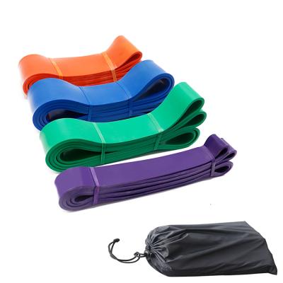 China Home Exercise Heat Resistance Bands Long Latex Free Leg Exercise Bands Gym Resistance Bands for sale