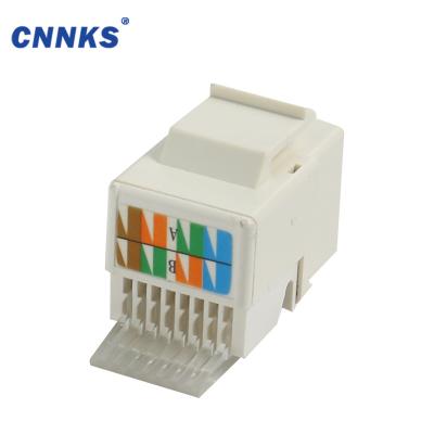 China RJ45 Cat5e Toolless Network Cabling System Keystone Jack Type for sale