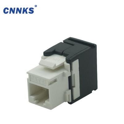 China Network Cabling System Network Cable Module CAT 5E Keystone Network Cable Connector Toolless Jack for sale