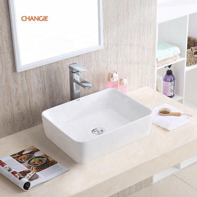 China Modern Outdoor Sink Ceramic Material Shape Bowl On Nordic Style Fashionable And Newer for sale