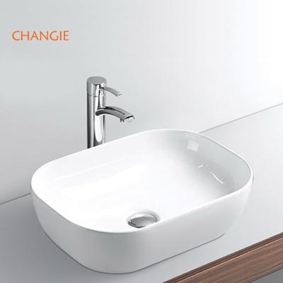 China Bathroom Modern Basin Ceramic Hand Wash Face Cleaning Washroom Decorations for sale