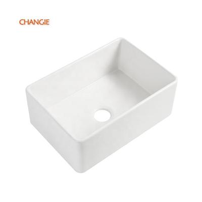 China 6531 cUPC CSA Eco - Friendly White Color Porcelain Vessel Sink For Bathroom Washing for sale