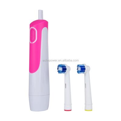 China Private Label Electric Toothbrush Battery Operated Handle Compatible with B Oral Head for sale