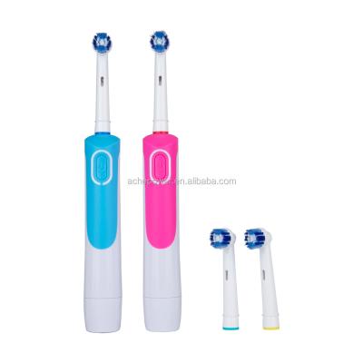 China Travel Certificate Battery Operated Adult CE RoHS Approved Electric Toothbrush for sale