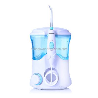 China ON the & OFF Button On Handle Dental Hygiene Oral Irrigator With Orthodontic Jet Tip For Braces Teeth Whitening Dental Water Flosser for sale