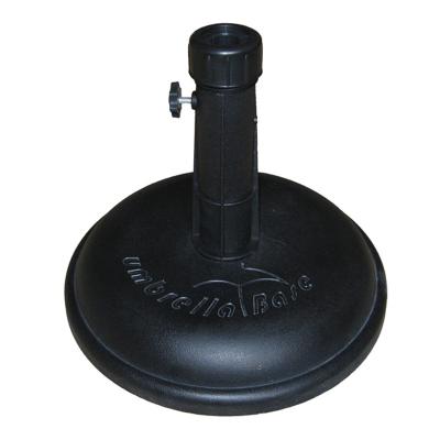 中国 Wholesale Plastic Artiz Patio Umbrella Base Weight 360 Degree Rotating Cast Steel Outdoor Umbrella Base 販売のため