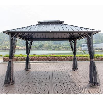 Китай Artiz Water Proof Motorized Gazebo Outdoor Modern Aluminum Canopy Roof Bioclimatic Pergola For Sunshade продается