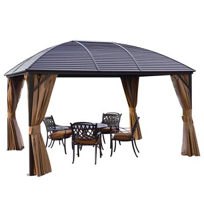 중국 Water Proof Artiz Waterproof Modern Aluminum Gazebo Luxury Garden Canopy Gazebo For Sale 판매용