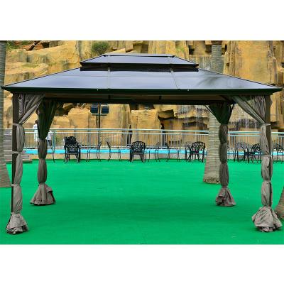 중국 Water Proof Outdoor Luxury Aluminum Backyard Tent Gazebo Gazebo Pergola 판매용