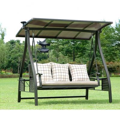 China Strong Swing Seat 3 Seater Swinging Garden Swing Chair Outdoor Patio Hammock Camping Hammock Chair for sale