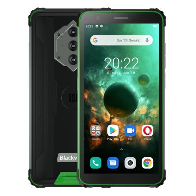 China Dual SIM Card Wholesale All Version Rugged Phone Blackview BV6600 Smartphone 5.7inch 4+64GB 8580 MAH Large Battery Android Mobile for sale